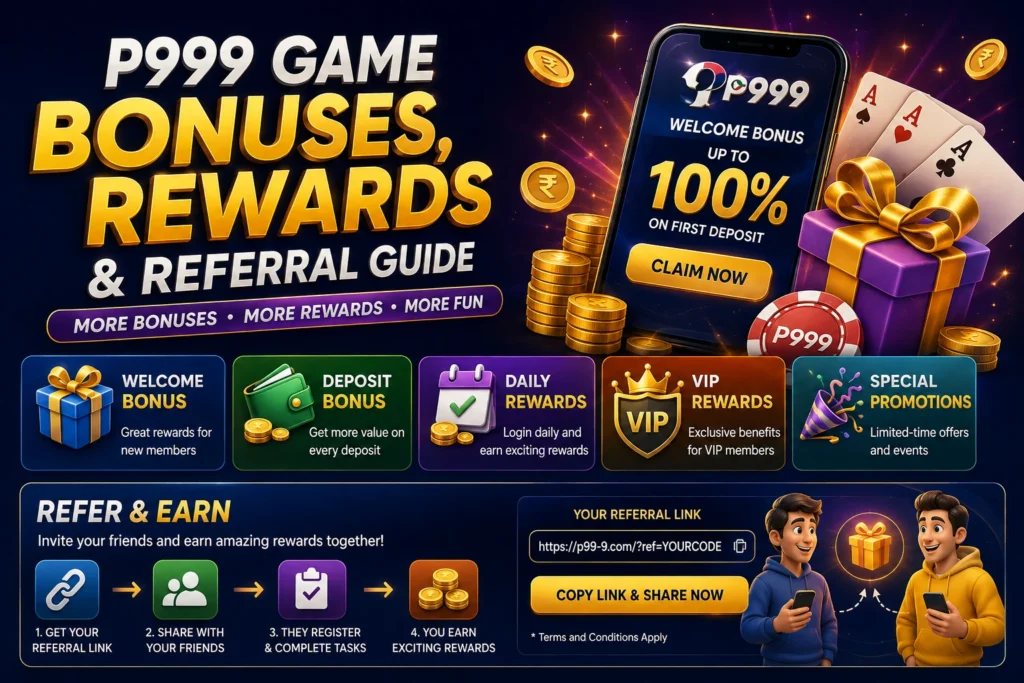 P999 Game bonuses